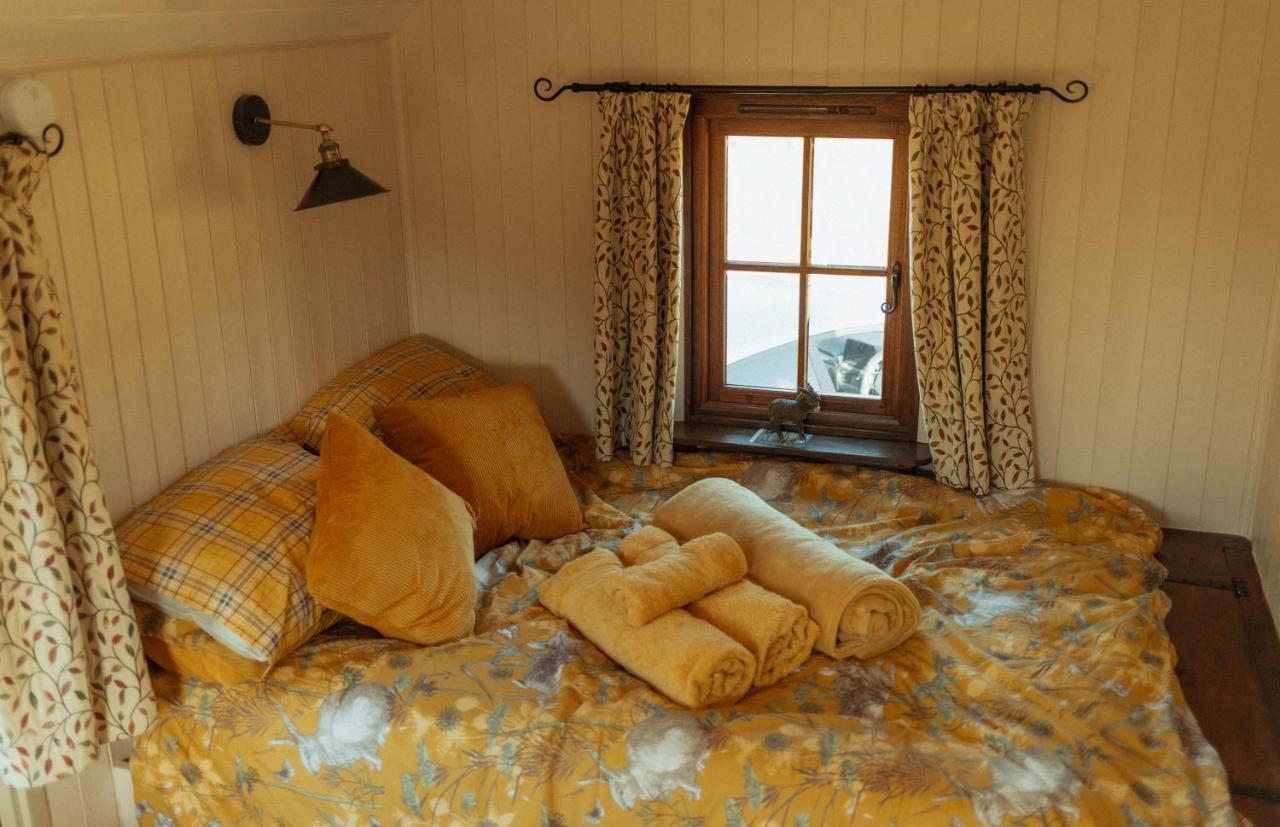 Glamping In Wiltshire In Our Luxury Shepherds Hut 치펜햄 외부 사진